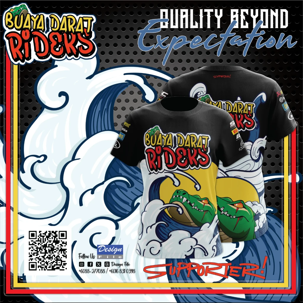 Design File — Buaya Darat Riders Supporter